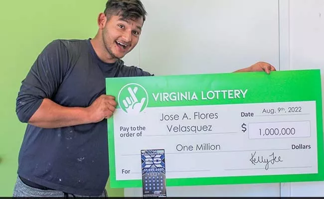 Jose Flores Velasquez Claims Virginia Lottery Expect 600 Dollar Prize - Sakshi