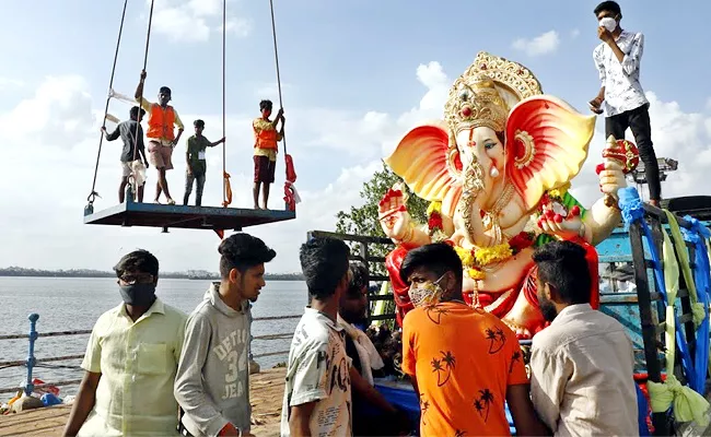 Ganesh Immersion At Hyderabad:Route Map And Other Details Inside - Sakshi