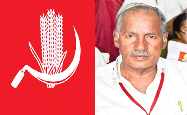 Kunamneni Was Elected As CPI State Secretary Amid High Drama - Sakshi