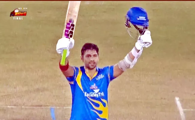 Naman Ojha Century India-Leg Set Big Target Sri-Lanka Leg RSWS-Final - Sakshi