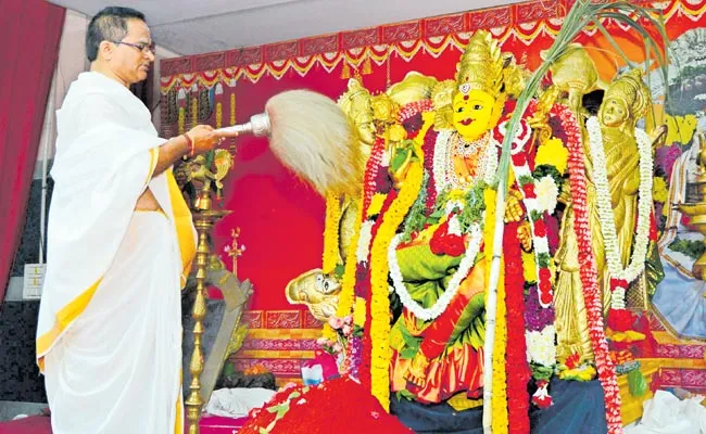 Vijayawada Durgamma As Lalita Tripura Sundari Devi - Sakshi