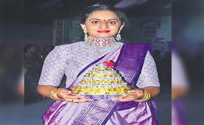 Bangaru Bathukamma Celebrations in Kukatpall - Sakshi