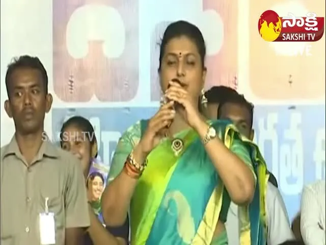 AP Minister Rk Roja Comments On Chandrababu And Nara Lokesh