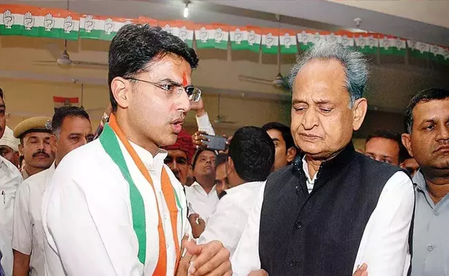 Ashok Gehlot To Continue As Rajasthan CM Sachin Pilot As Deputy CM - Sakshi