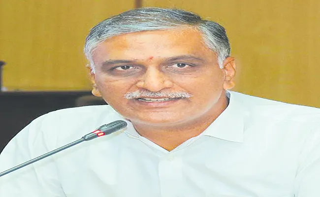 Telangana Minister Harish Rao Speech In Review Of Hospitals - Sakshi