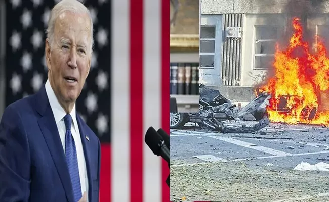 Biden Promises Ukraine Advanced Air Defense Systems After Attacks - Sakshi