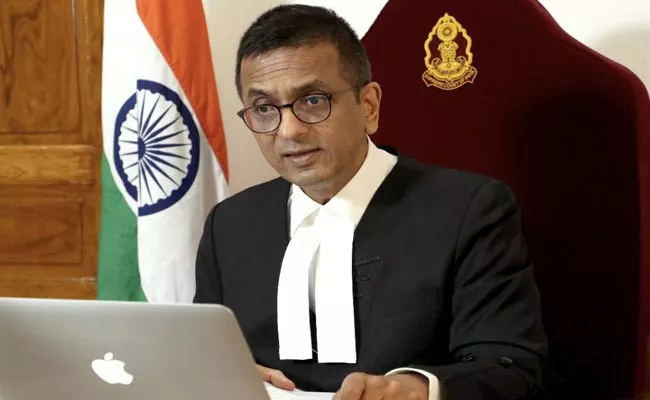 CJI UU Lalit Recommends Justice DY Chandrachud As His Successor - Sakshi