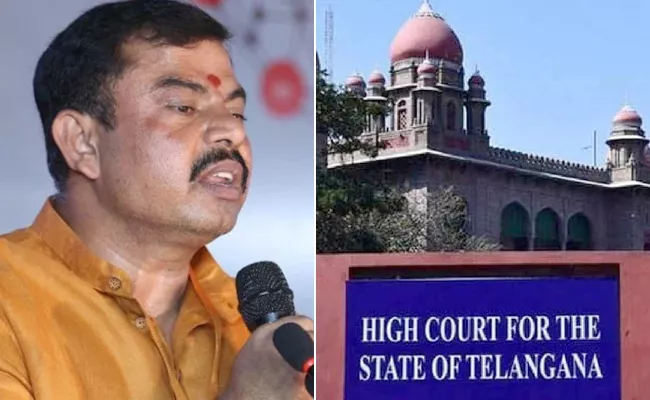 Raja Singh PD Act Case High Court Angry On Telangana Govt - Sakshi