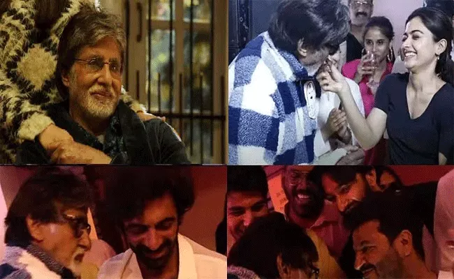 Goodbye: Happy Birthday Song Released From Amitabh Bachchan Movie - Sakshi