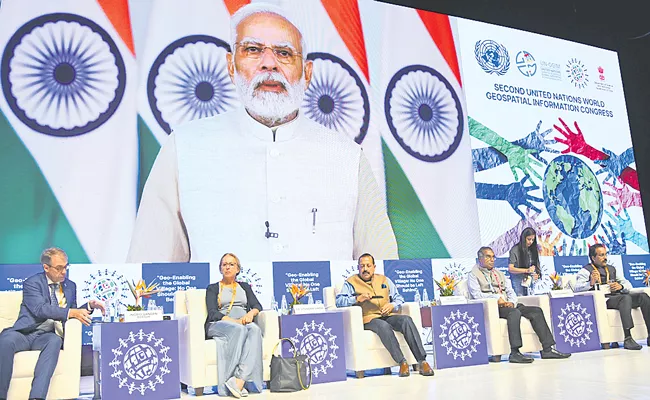 Pm Narendra Modi Calls Technology Talent Two Pillars Key To India Development - Sakshi