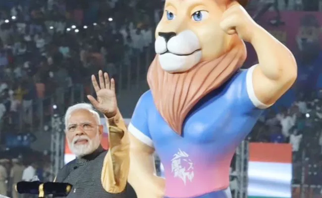 Narendra Modi Inspirational Speech at 36th National Games: Kishore Poreddy - Sakshi