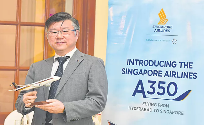 Singapore Airlines to launch Airbus A350-900 services to Hyderabad - Sakshi