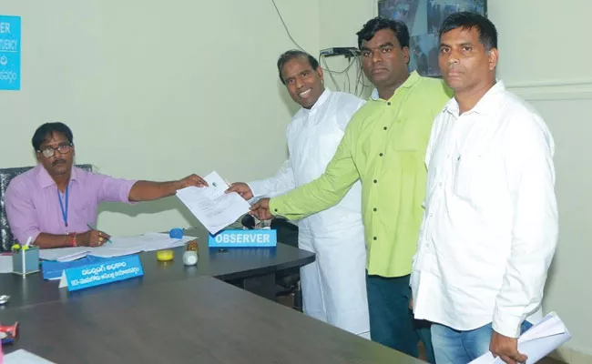 Munugode Bypoll: KA Paul Files Nomination - Sakshi