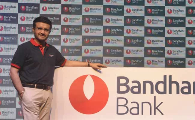 Sourav Ganguly Brand Ambassador For Bandhan Bank - Sakshi