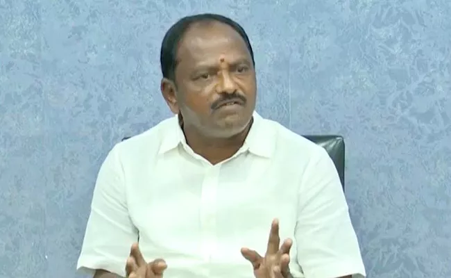 Minister Budi Mutyala Naidu Comments On Chandrababu - Sakshi