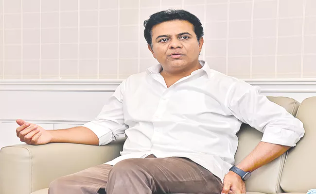 Minister KTR Tweet Insulting BJP Government Over Hunger Index - Sakshi