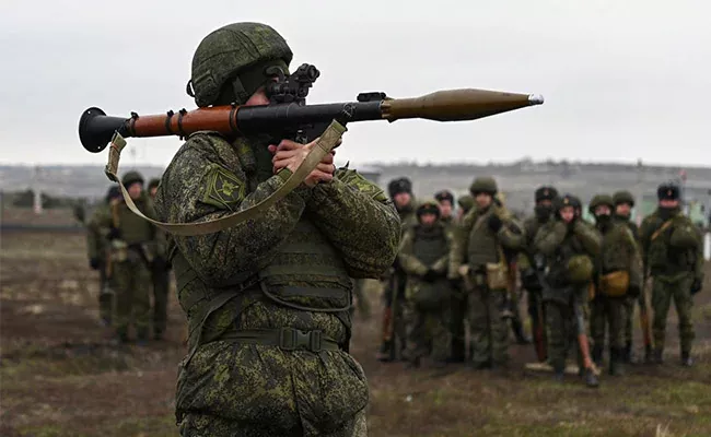 Shooting At Russian Military Site Ex Soviet State Citizens Open Fire - Sakshi