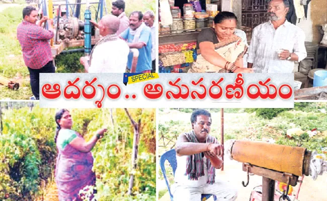 Annamayya District: B Kottakota Mandal Sarpanch Professions Do Not Leave - Sakshi