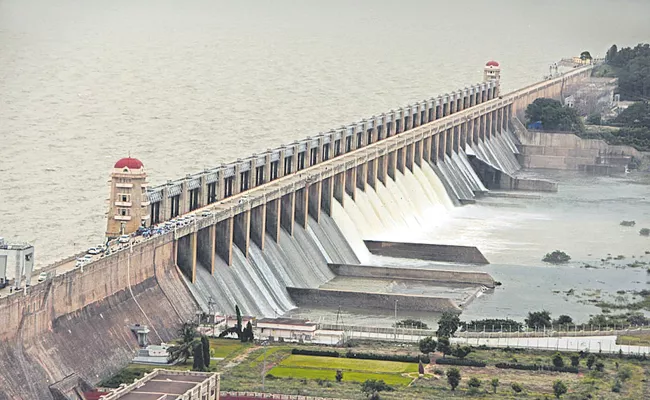 Karnataka Andhra Pradesh high level meeting on Tungabhadra waters - Sakshi