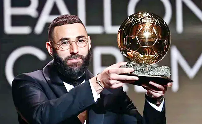 Real Madrid Karim Benzema Win Ballon D-Or Award 2022 Since Zidane 1998 - Sakshi