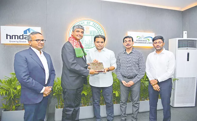 Roche Pharma Sets Up Centre In Hyderabad: KTR - Sakshi