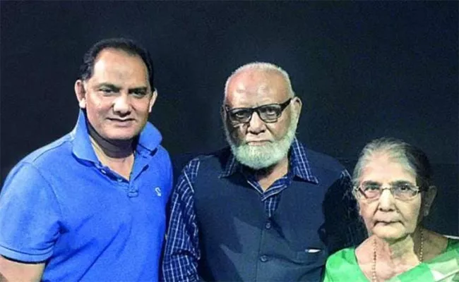 HCA President Mohammad Azharuddin Father Mohammad Yusuf Passed Away - Sakshi