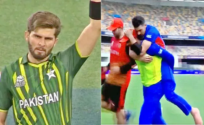 T20 WC 2022: Shaheen Afridi Yorker Sends Afghanistan Opener Hospital - Sakshi