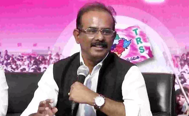 Boora Narsaiah Goud Quits TRS, This is The Reason: Macherla Mogili Goud - Sakshi