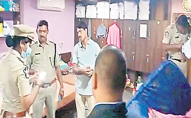 Obscene Activities At Spa Centre In Krishna - Sakshi