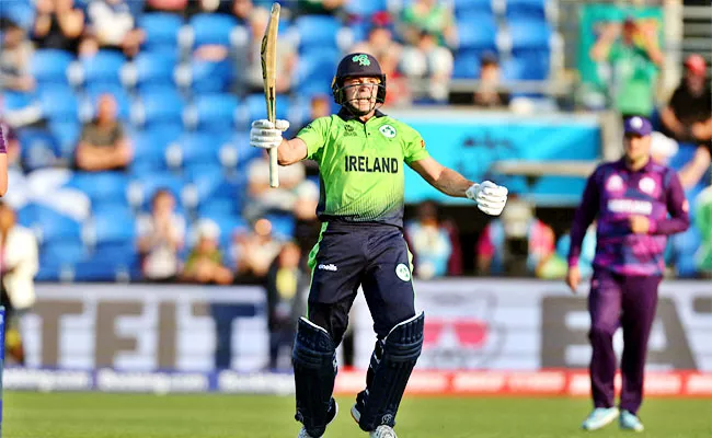 T20 WC: Ireland Beat Scotland By 5 Wickets Has Super 12 Hopes Are-Alive - Sakshi