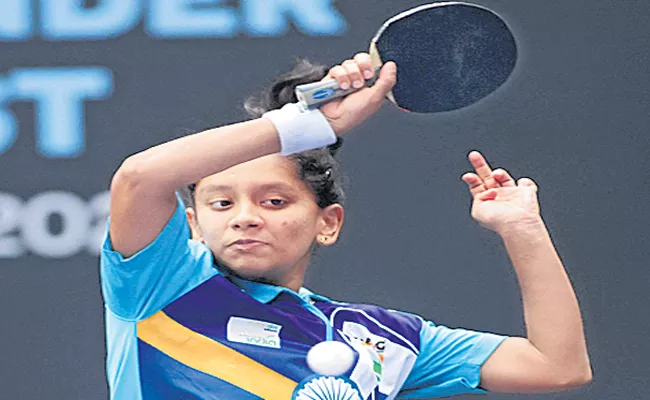 World Table Tennis Championship India Mixed Results - Sakshi