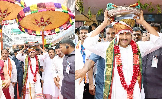 Kanaka Durga Temple: CM YS Jagan Vijayawada Tour Live Updates - Sakshi