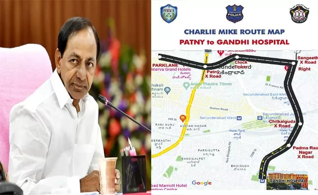 Hyderabad: Traffic Advisory In View Of CM KCR Visit To Gandhi Hospital - Sakshi