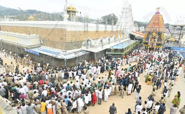 Diwali Asthanam in Tirumala: TTD Cancels Break Darshan for Three Days - Sakshi