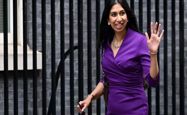 UK Home Secretary Suella Braverman resigns - Sakshi