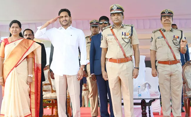 AP CM YS Jagan Speech At Police Commemoration Day 2022 - Sakshi