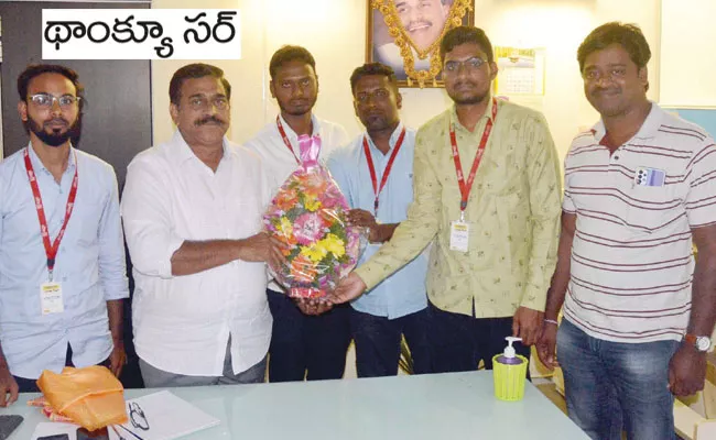 Youth From Karimnagar Cambodia Returns Meet Sakshi Media Group Editor