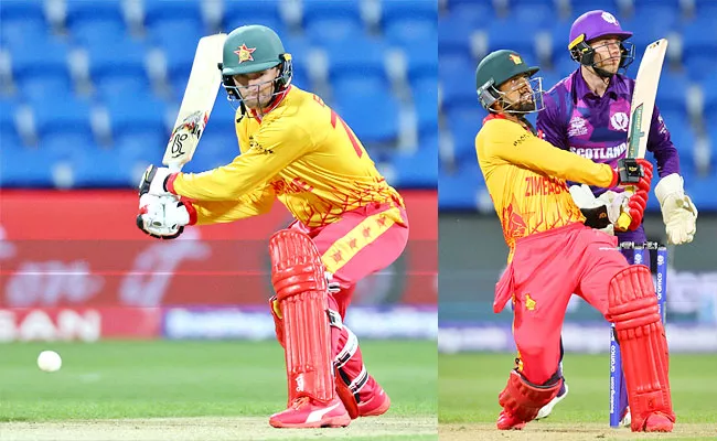 T20 WC 2022: Zimbabwe Beat Scotland By 5 Wickets Enters Super-12  - Sakshi