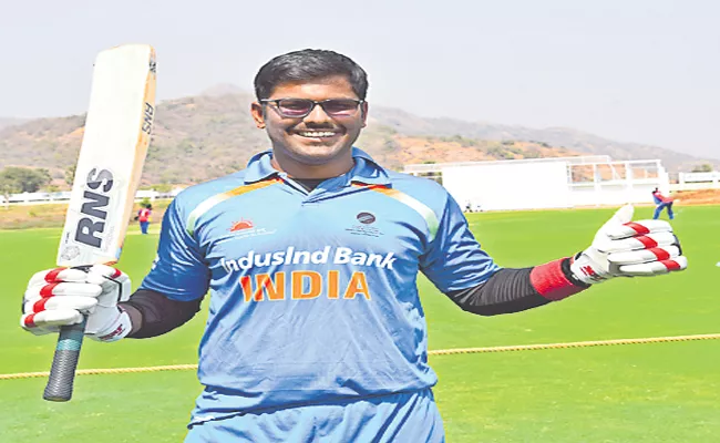 Blind T20 World Cup 2022: Ajay Kumar Reddy will lead India at the T20 World Cup Cricket - Sakshi