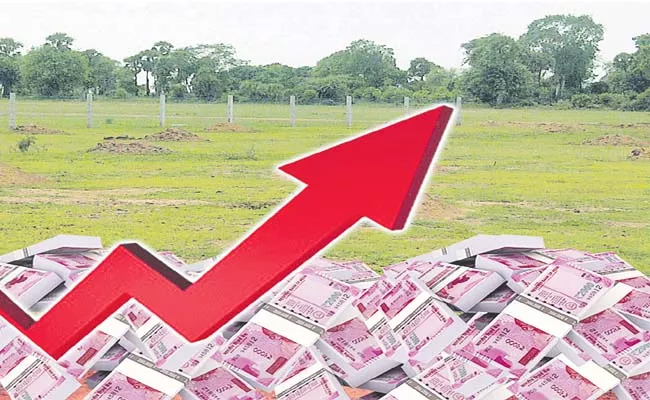 HMDA Land Bargain For Income Lay Out Development - Sakshi