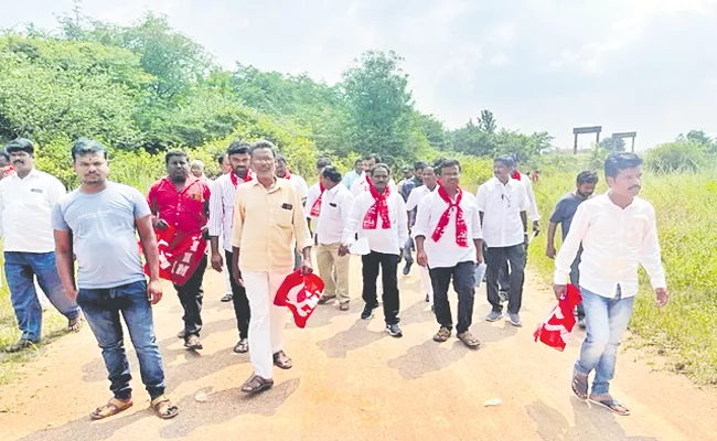 CPM Demanded land grab case registered against Ramoji Rao - Sakshi