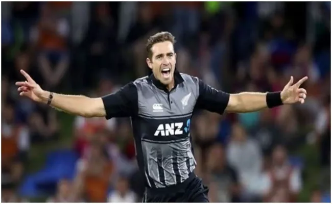 Tim Southee becomes leading wicket taker in T20Is - Sakshi