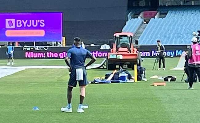 T20 WC: Hardik Pandya Sustains Injury Pics Viral Ahead IND Vs PAK Clash - Sakshi