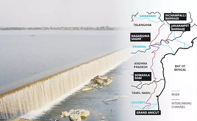 Godavari Kaveri River Connection Becomes Questionable - Sakshi