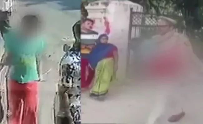 UP Kannauj Incident: CCTV Footage Shows Man With Girl - Sakshi