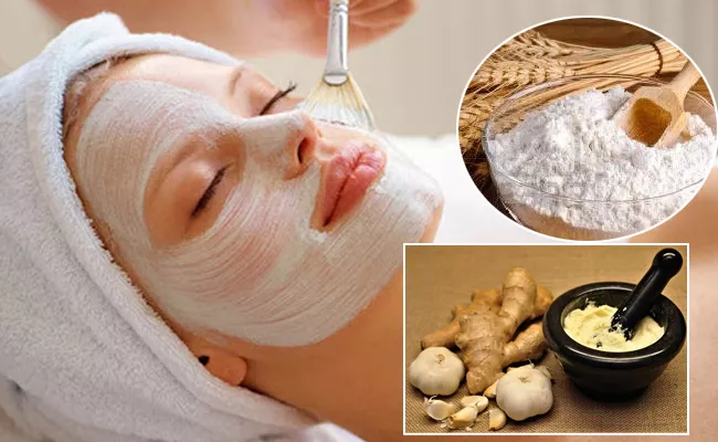 Beauty Tips: Wheat Flour Pack For Tan Free Skin Garlic To Control Acne - Sakshi