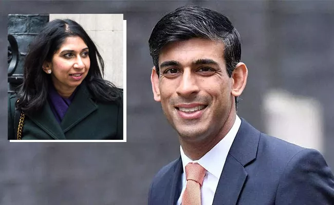 Indian origin Suella Braverman back as Home Secretary in UK PM Sunak Cabinet - Sakshi