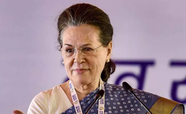 Sonia Gandhi Congratulates UK Prime Minister Rishi Sunak - Sakshi