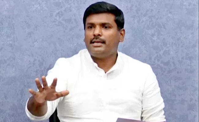 AP Minister Gudivada Amarnath Criticizes Uttarandhra TDP Leaders - Sakshi