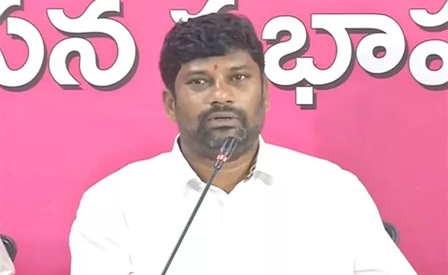 Balka Suman And Trs Leaders Condemn BJP Planning To Buy 4 Mlas - Sakshi